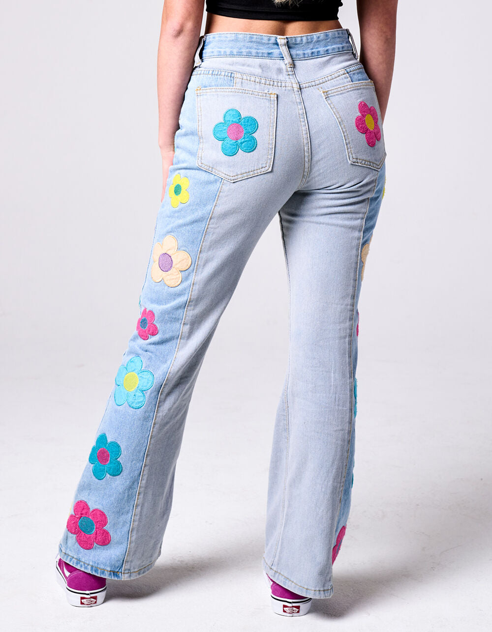 Dragons And Flowers Women's Track Pants - Free Shipping - - Projects817 LLC