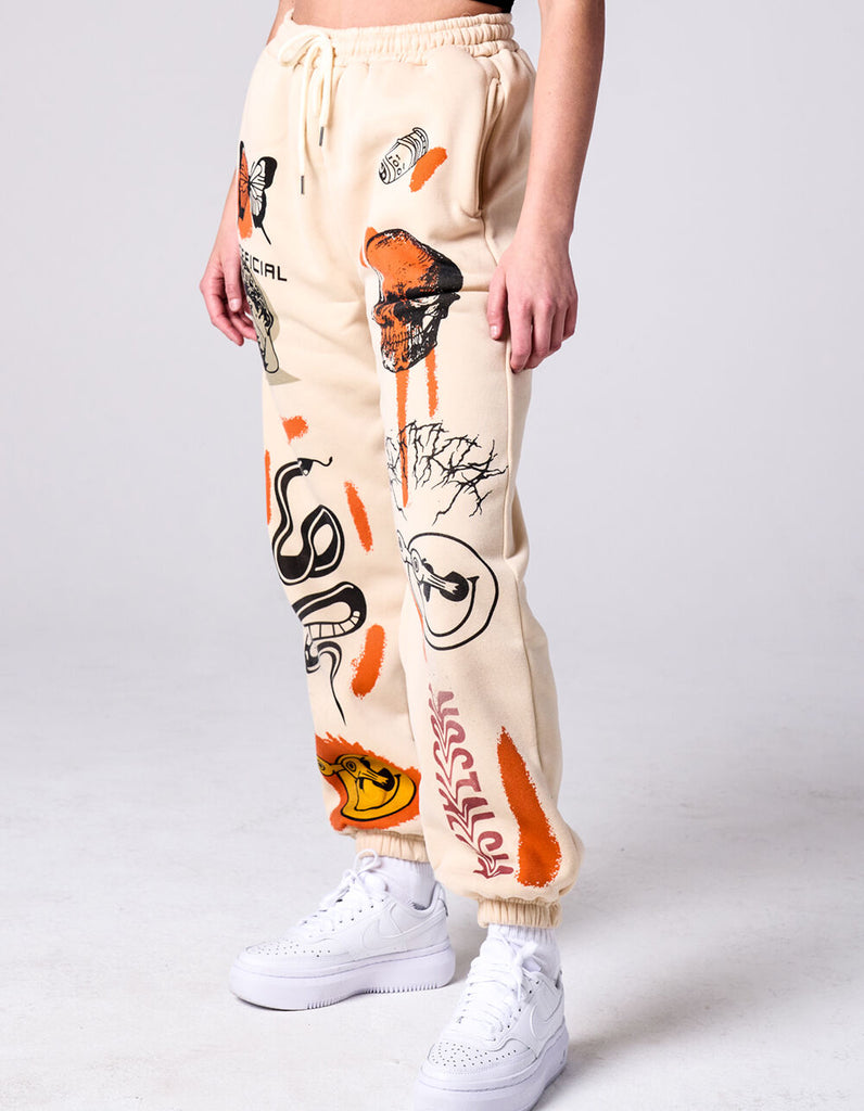 Joggers Graphic Multiple Colors
